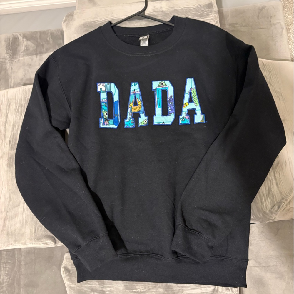 Black Little Sleepies Scream Team Crewneck size small NWOT